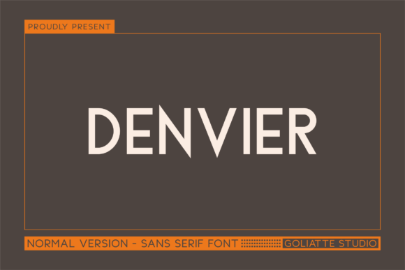 Denvier Font Download for Desktop