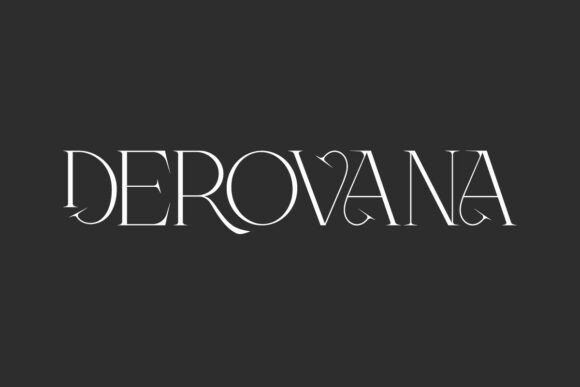 Derovana Font - Featured Image
