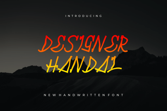 Designer Handal Font - Featured Image