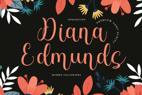 Diana Edmunds Font - Featured Image