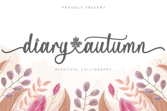 Diary Autumn Font - Featured Image