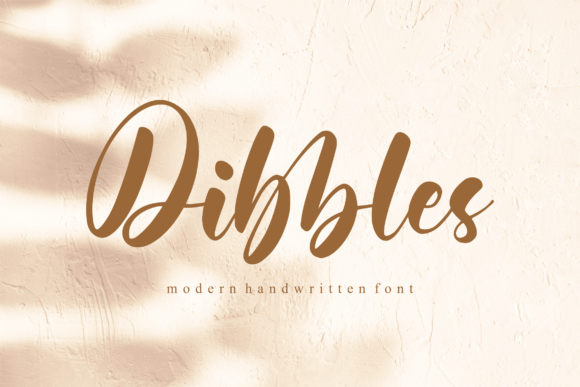 Dibbles Font - Featured Image
