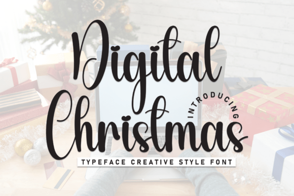 Digital Christmas Font Download for Desktop