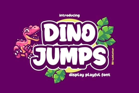 Dino Jumps Font Download for Desktop