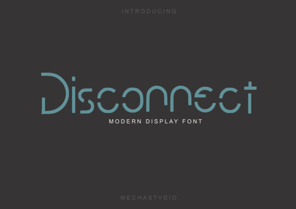 Disconnect Font Download for Desktop