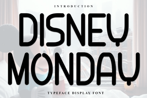 Disney Monday Font - Featured Image
