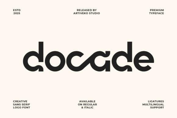 Docade Font Download for Desktop