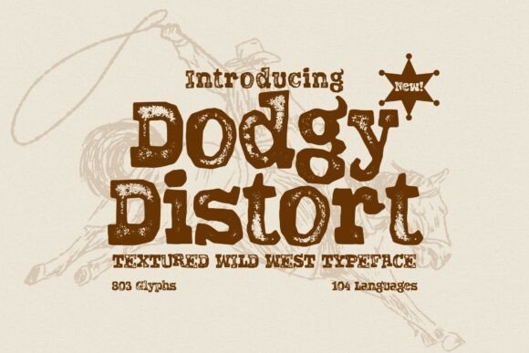 Dodgy Distort Font Download for Desktop