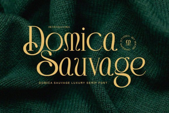 Domica Sauvage Font - Featured Image