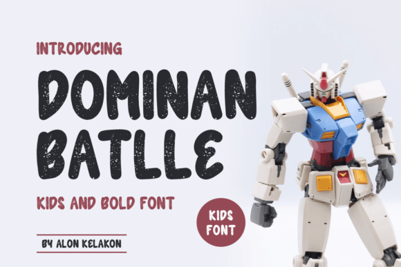 Dominan Battle Font Font - Featured Image