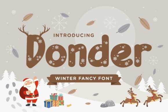Donder Font - Featured Image