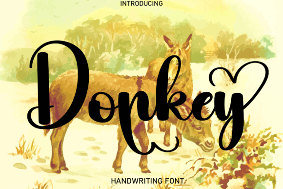 Donkey Font Download for Desktop