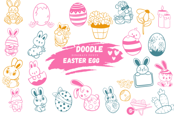 Doodle Easter Egg Font Download for Desktop