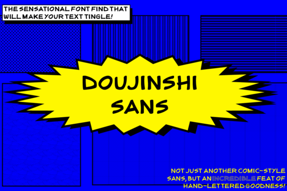 Doujinshi Sans – Bold Italic Font Download for Desktop