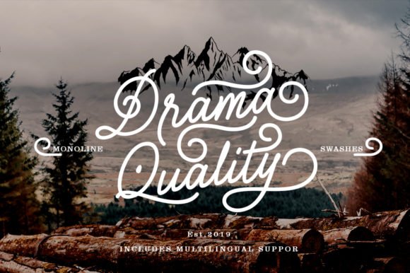 Drama Quality Font Download for Desktop