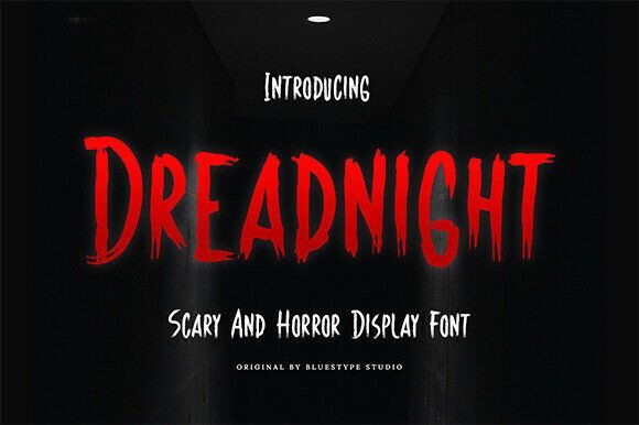 Dreadnight Font - Featured Image