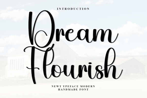 Dream Flourish Font - Featured Image