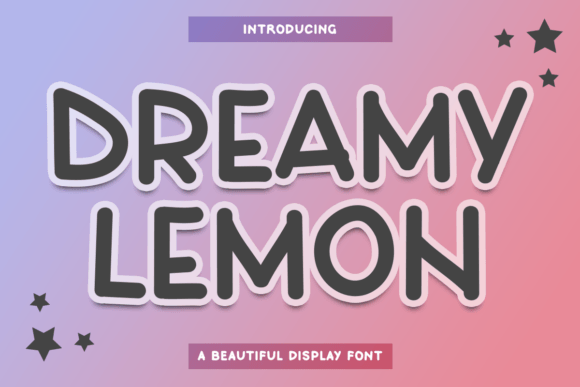 Dreamy Lemon Font - Featured Image