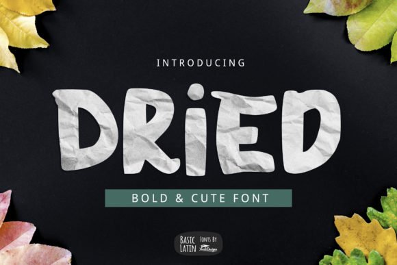 Dried Font - Featured Image