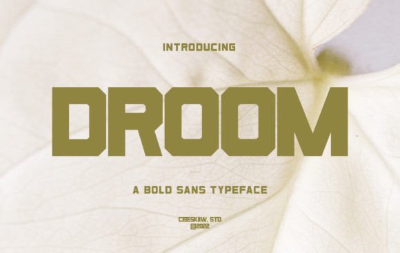Droom Font - Featured Image