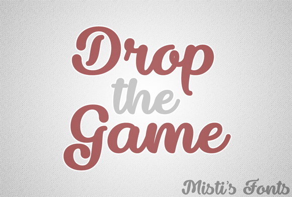 Drop the Game Font - Featured Image