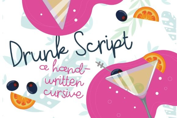 Drunk Script Font Download for Desktop