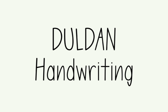 Duldan Font - Featured Image