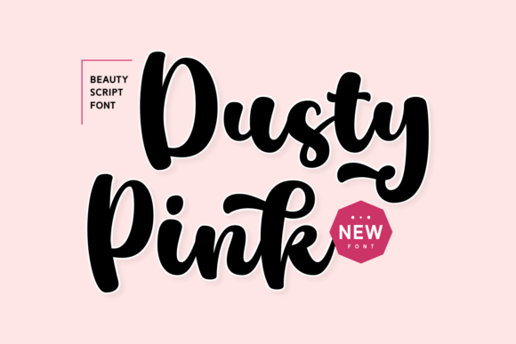 Dusty Pink Font Download for Desktop
