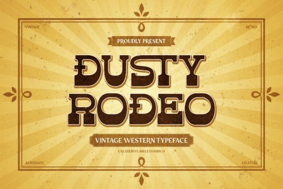 Dusty Rodeo Font Download for Desktop