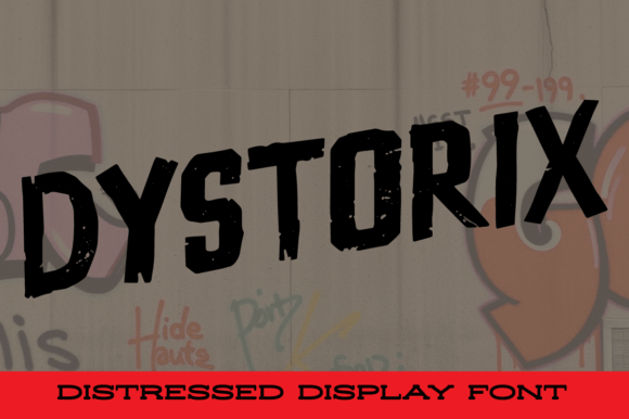 Dystorix Font - Featured Image