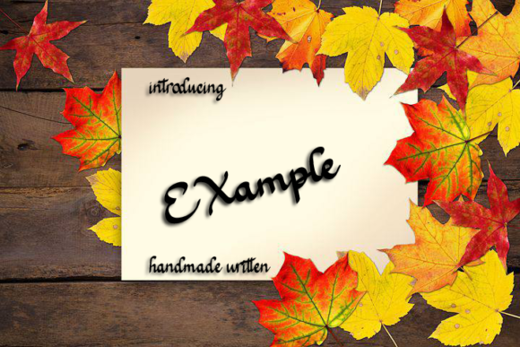 EXample Font - Featured Image