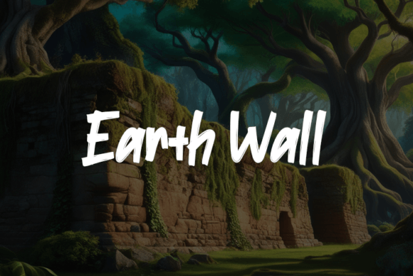 Earth Wall Font Download for Desktop
