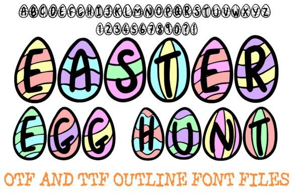 Easter Egg Hunt Font Download for Desktop