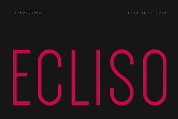 Ecliso Font Download for Desktop