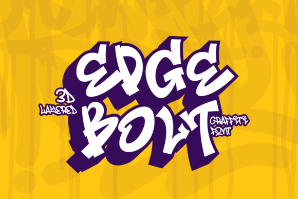 Edge Bolt Font Download for Desktop