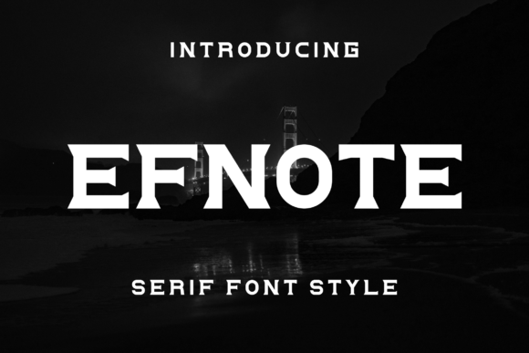 Efnote Font - Featured Image