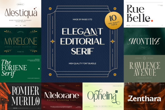 Elegant Editorial Font Download for Desktop