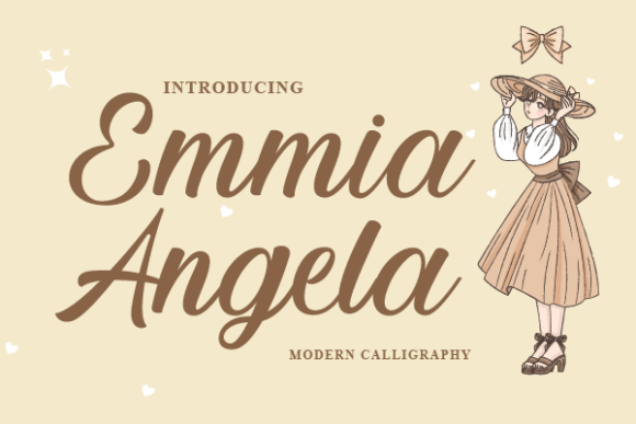 Emmia Angela Font Download for Desktop