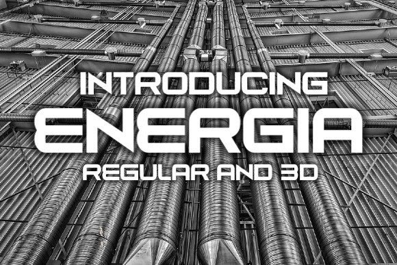 Energia Font - Featured Image