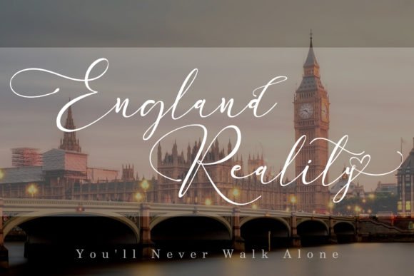 England Reality Font Download for Desktop