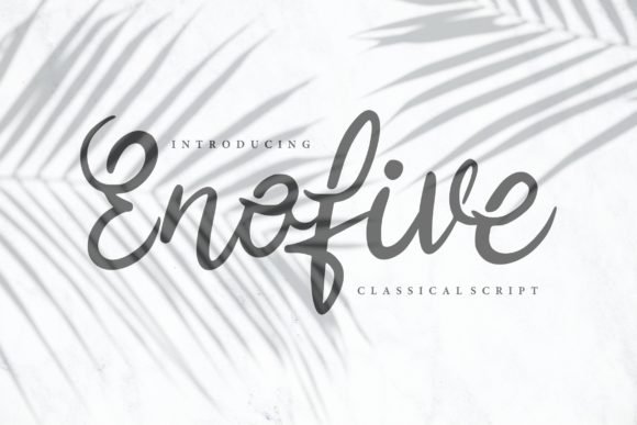Enofive Font Download for Desktop