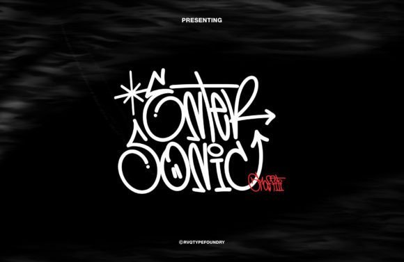 Enter Sonic Graffiti Font - Featured Image