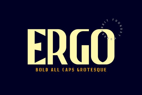 Ergo Font - Featured Image