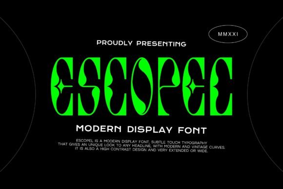 Escopel Font - Featured Image