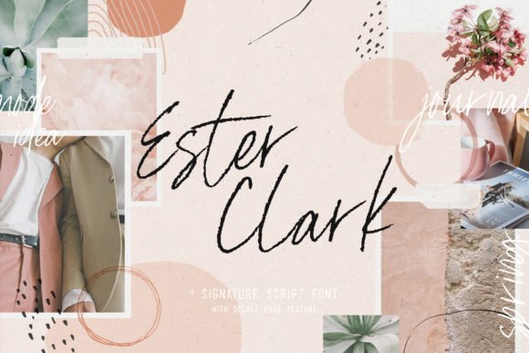 Ester Clark Font - Featured Image