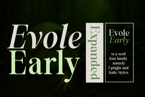 Evolve Early Expanded Font Download for Desktop