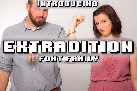 Extradition Font - Featured Image