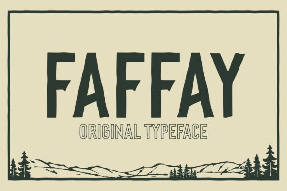 Faffay Font - Featured Image