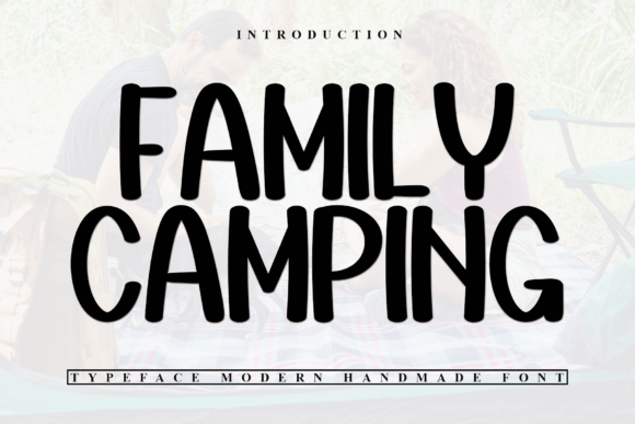 Family Camping Font - Featured Image