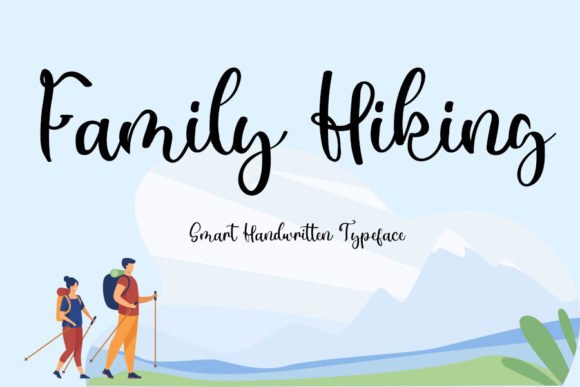 Family Hiking Font Download for Desktop